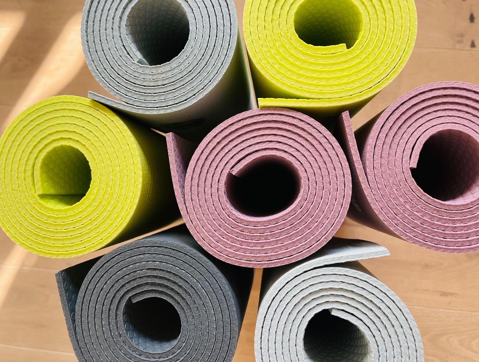 Yoga studio interior